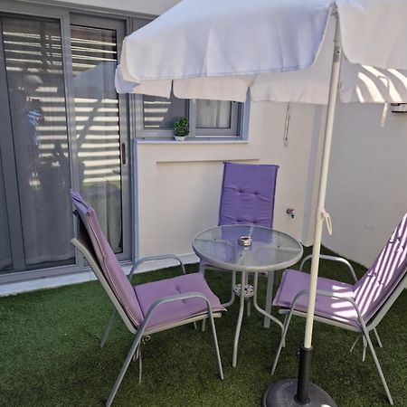 Blue - Comfy Center Rodos Leilighet Asgourou Eksteriør bilde