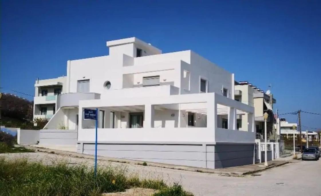 Blue - Comfy Center Rodos Leilighet Asgourou Eksteriør bilde