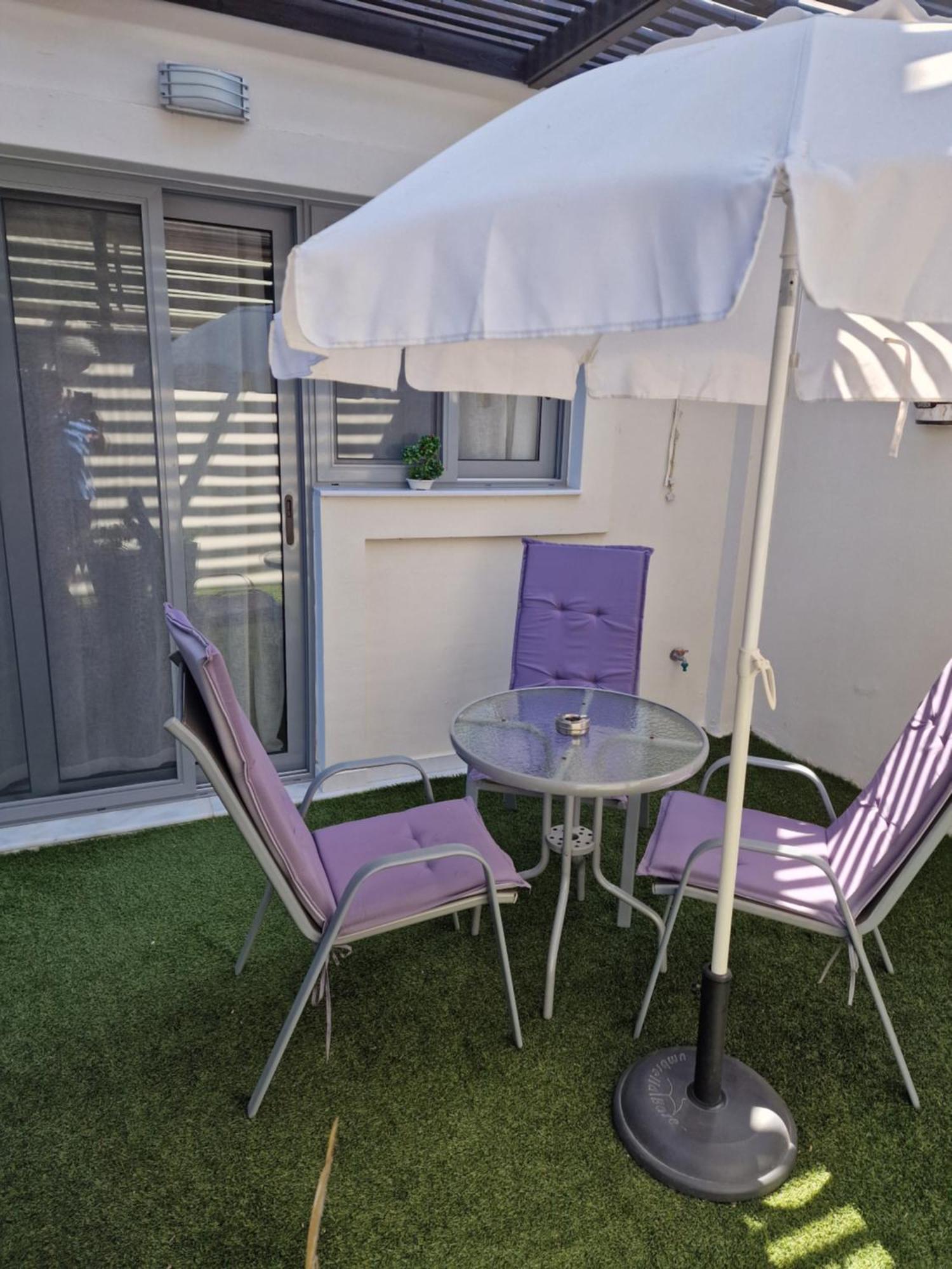 Blue - Comfy Center Rodos Leilighet Asgourou Eksteriør bilde